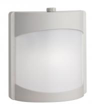 Light Concepts (Lithonia) OSWC 13F 120 P LP WH - One Light White Outdoor Wall Light