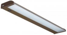 Light Concepts (Lithonia) UCXD 4 120 CSW BZ - Four Light Bronze Undercabinet Strip
