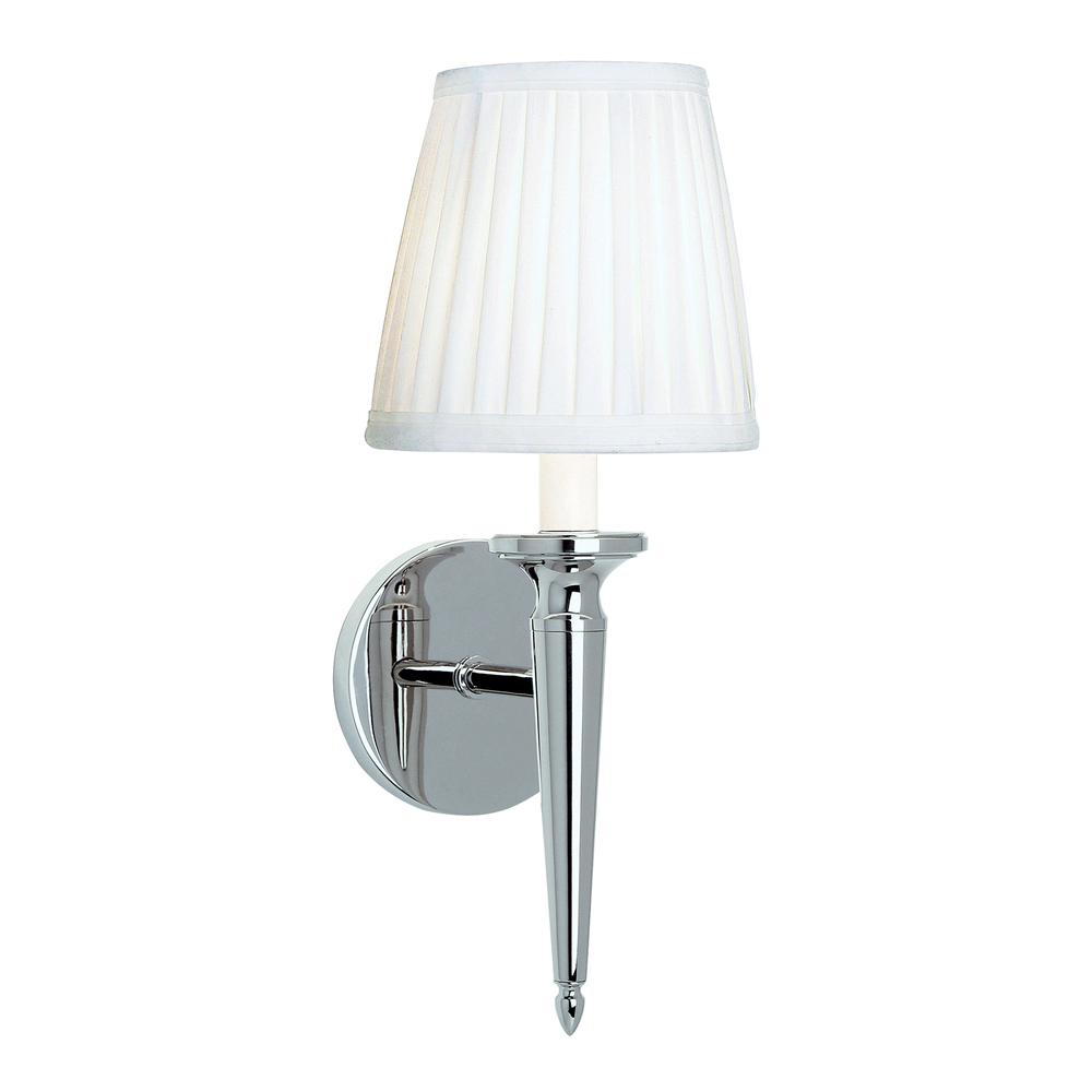 Georgetown 1 Light Sconce - Polished Nickel