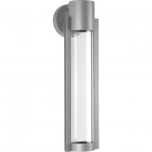 Progress P560056-082-30 - Z-1030 Collection 5&#34; One-Light LED Metallic Gray Medium Modern Wall Lantern