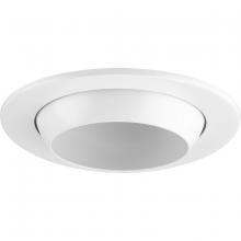 Progress P804003-028 - 4&#34; Satin White Recessed Eyeball Trim for 4&#34; Housing (P804N series)