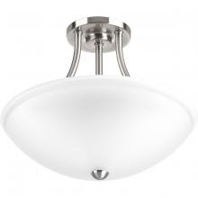 Progress P350088-009-30 - Gather Collection 12-7/8&#34; Semi-Flush/Convertible