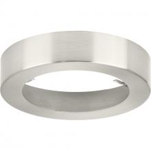 Progress P860048-009 - Everlume Collection Brushed Nickel 5&#34; Edgelit Round Trim Ring