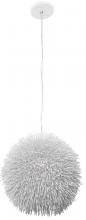 Varaluz 169P01WH - Urchin 1-Lt Pendant - White