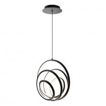 WAC US PD-81513-40-BK - Hoopla Pendant Light