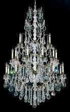 Schonbek 1870 5782-48H - Bordeaux 25 Light 120V Chandelier in Antique Silver with Heritage Handcut Crystal