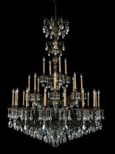 Schonbek 1870 5688-22H - Milano 28 Light 120V Chandelier in Heirloom Gold with Heritage Handcut Crystal