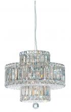 Schonbek 1870 6671O - Plaza 9 Light 120V Pendant in Polished Stainless Steel with Optic Crystal