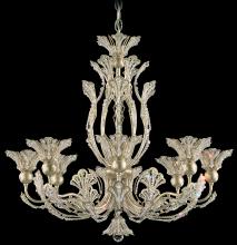 Schonbek 1870 7863-51R - Rivendell 8 Light 120V Chandelier in Black with Radiance Crystal