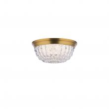 Schonbek 1870 S5209-702O - Genoa 9IN LED 3000K/3500K/4000K 120V Flush Mount in Polished Chrome with Optic Crystal