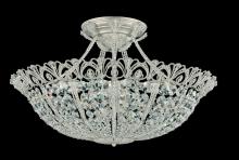 Schonbek 1870 9845-48R - Rivendell 17 Light 120V Semi-Flush Mount in Antique Silver with Radiance Crystal