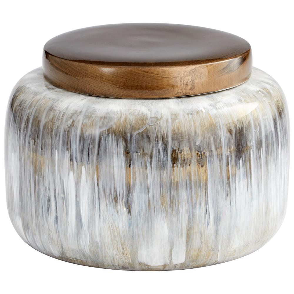 Spirit Drip Container Olive Glaze - Medium