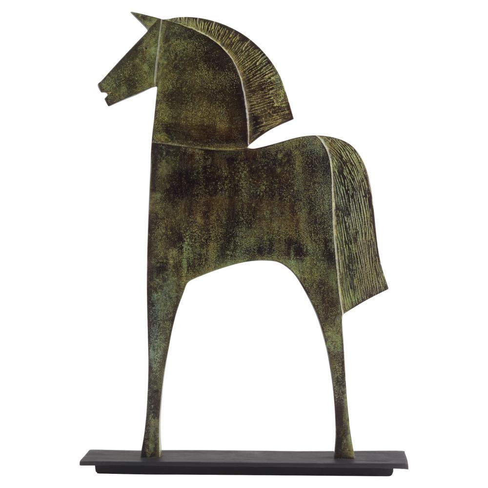 Etruscan Steed Verdigris - Large