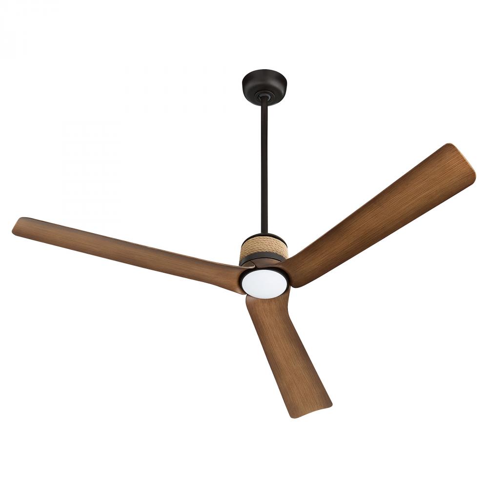 62&#34;Zonda Ceiling Fan Oiled Bronze