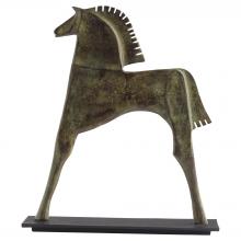 Cyan Designs 11669 - Etruscan Steed Verdigris - Small