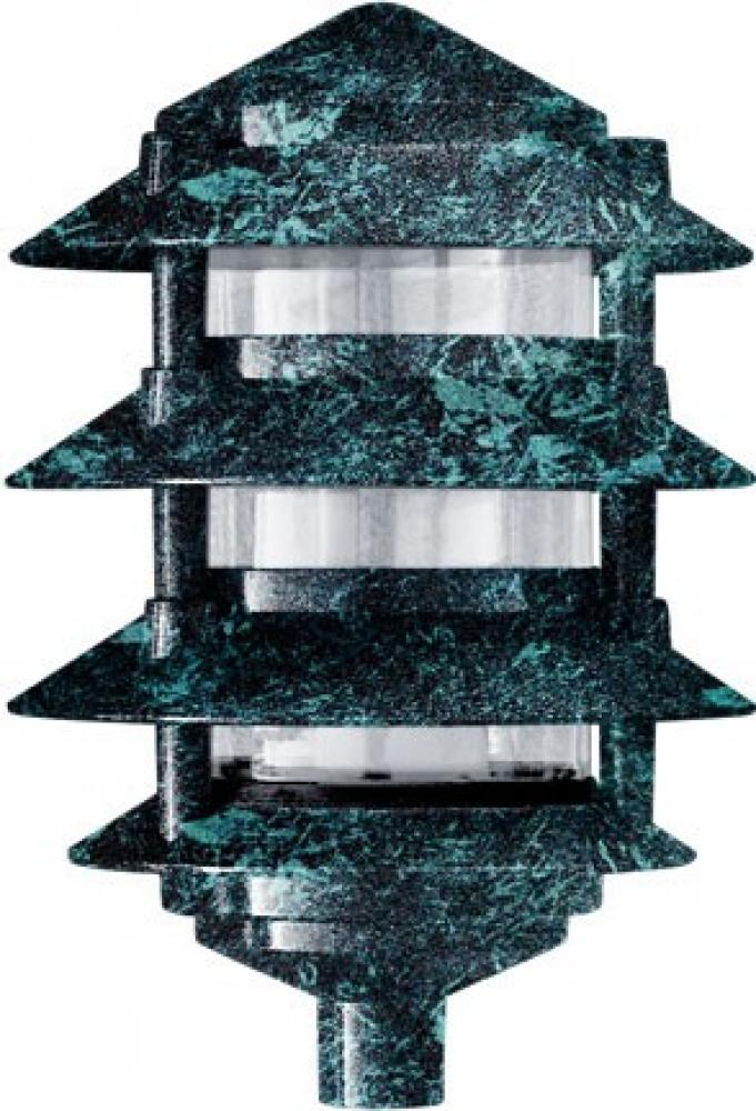 PAGODA FIX 4 TIER 6&#34; TOP 1/2&#34; BASE 6W FILAMENT LED 120