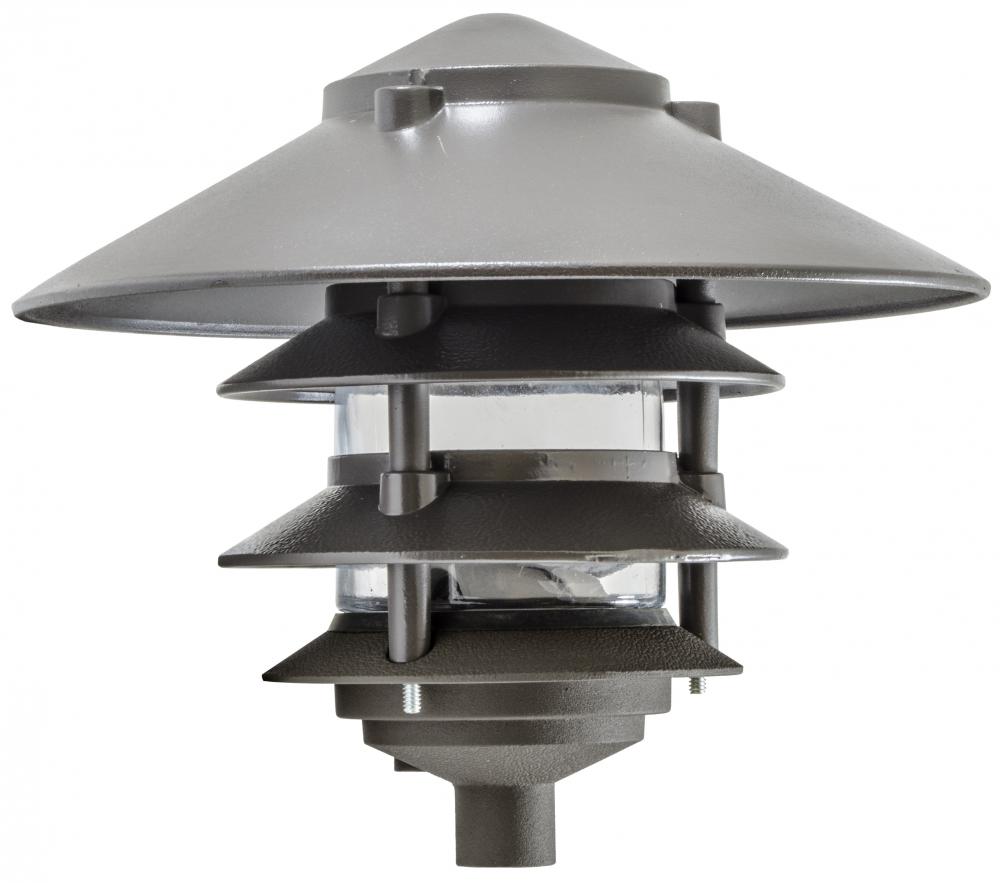 PAGODA FIX 4 TIER 10&#34;TOP 1/2&#34;BASE 26W DL-S26-GU24 120V