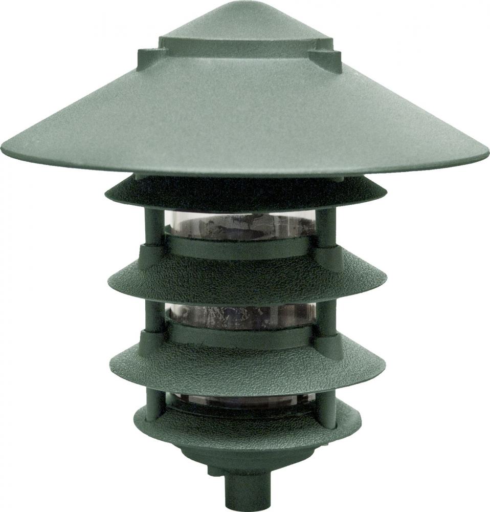 PAGODA FIX 5 TIER 10&#34;TOP 3&#34; BASE G24 2 PIN 12W 60 LEDS