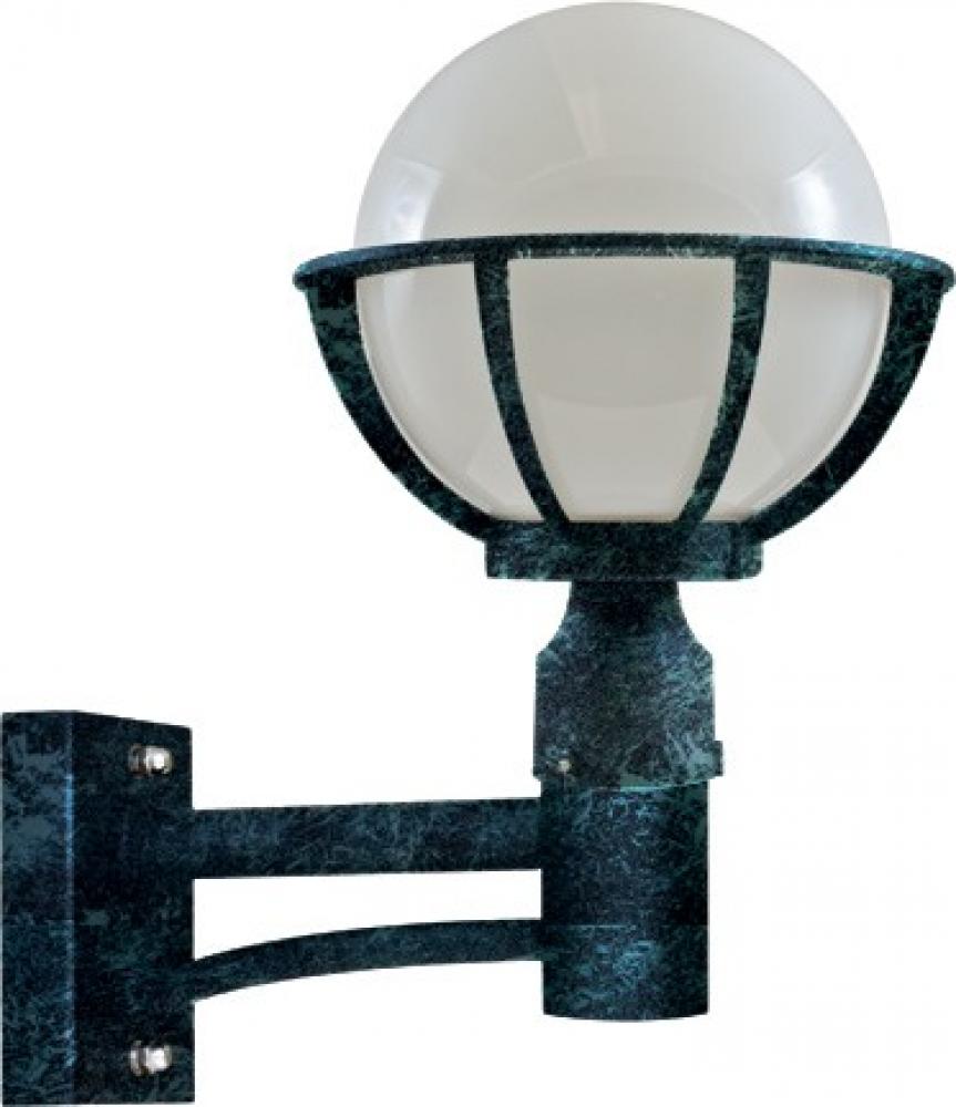 CAST ALUM 10&#34; GLOBE WALL FIX LED 9W 85-265V