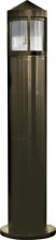 Dabmar D122-35-BZ - FIBERGLASS BOLLARD UP LIGHT 35W HPS 120V