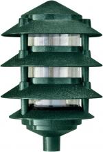 Dabmar D5101-G - PAGODA FIX 4 TIER 6&#34;TOP 1/2&#34; BASE G24 2 PIN 12W 60 LED