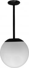 Dabmar D7500-12-LED16-B - 13&#34; CEILING GLOBE FIX 12&#34; DROP 16W LED 120V
