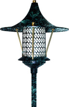 Dabmar LV-LED106A-VG - FLAIR TOP PAGODA 1/2&#34; BASE 2.5W JC-LED 12V