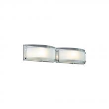 PLC Lighting 7824PC213GU24 - 2 Light Vanity Millennium Collection 7824PC213GU24