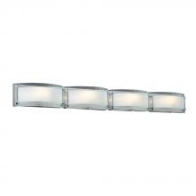 PLC Lighting 7848PC413GU24 - 4 Light Vanity Millennium Collection 7848PC413GU24