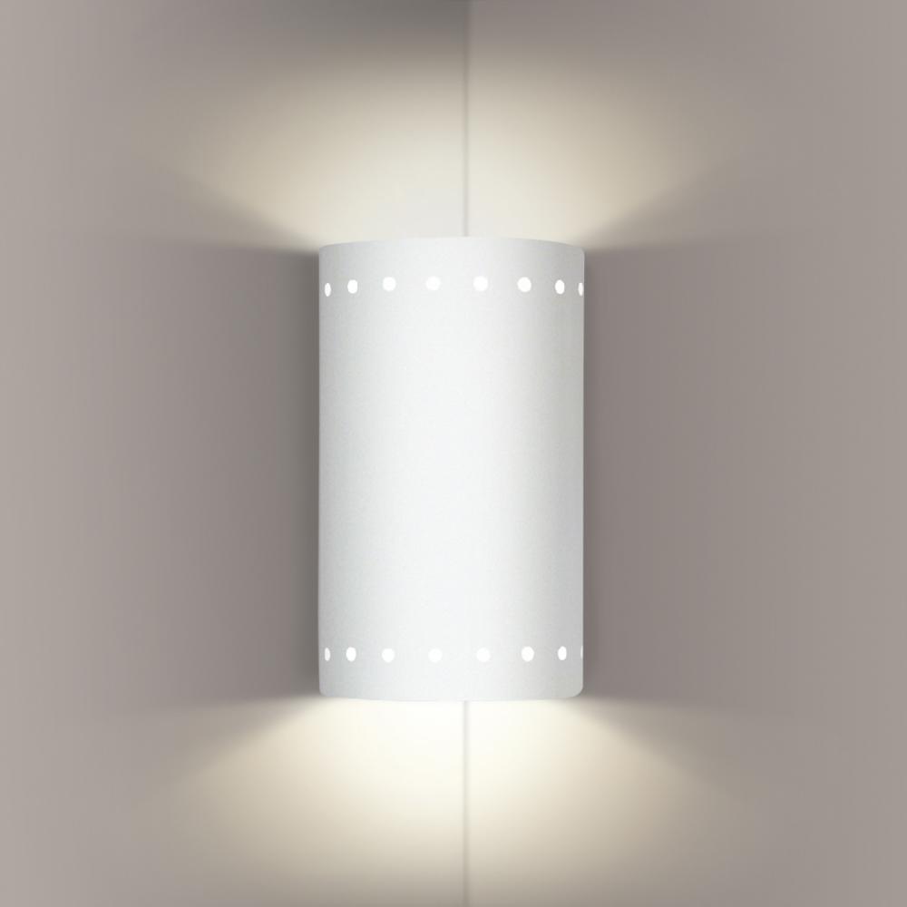 Melos Corner Sconce: Plum Jam