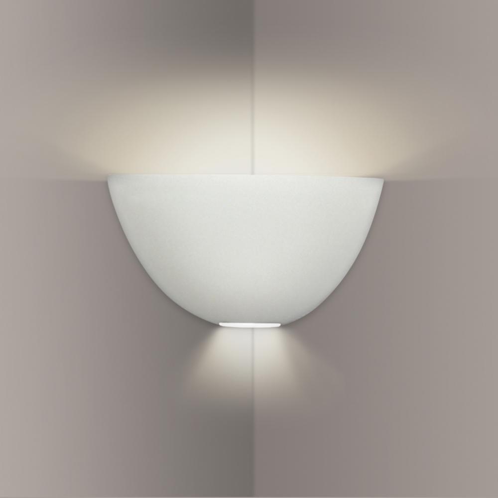 Gran Aegina Corner Sconce: Bisque