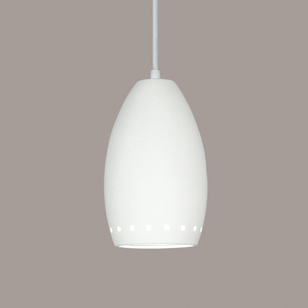 Grenada Pendant: Brick (Black Cord & Canopy)