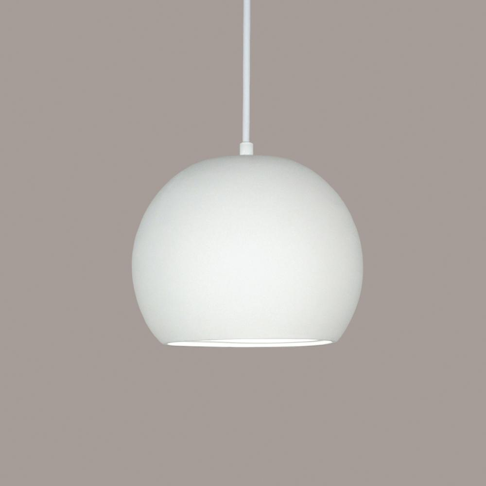 Bonaire Pendant: Pinot Noir (Black Cord & Canopy)