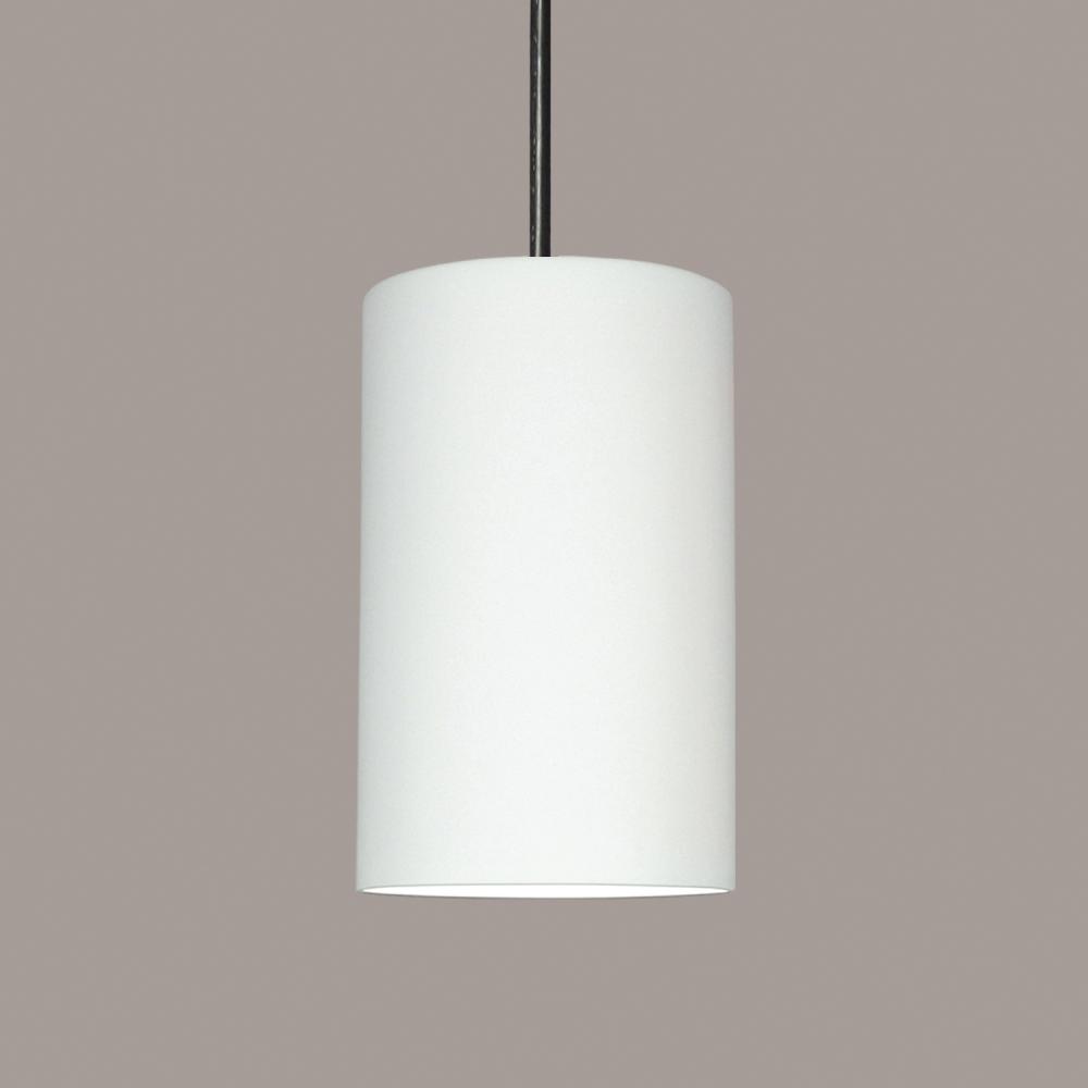 Andros Pendant: Black Gloss (Black Cord & Canopy)