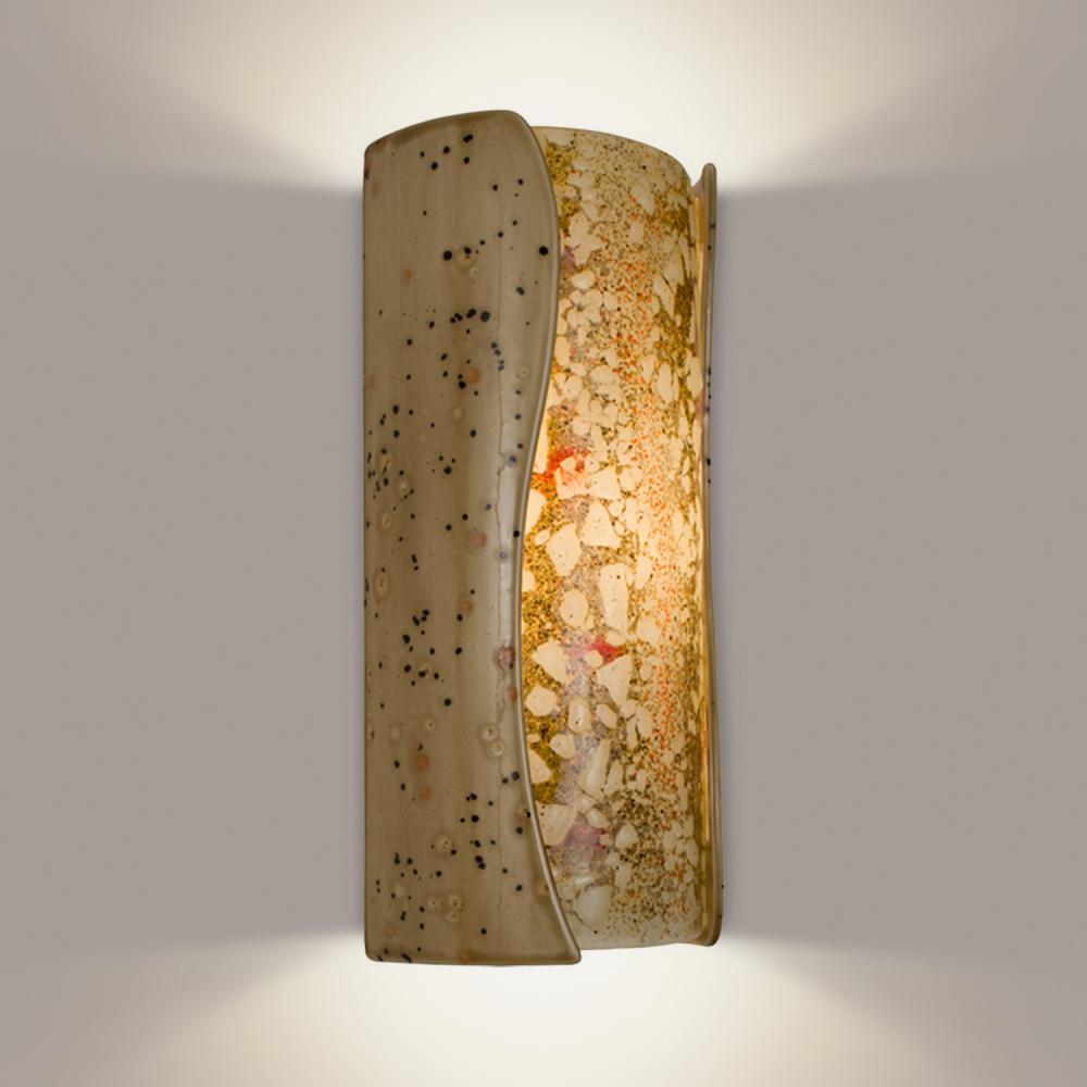 Lava Wall Sconce Sandstorm and Multi Amber (Outdoor/WET Location)