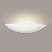 A-19 1200-2LEDE26-BG - Maui Wall Sconce: Black Gloss (E26 Base Dimmable LED (Bulb included))