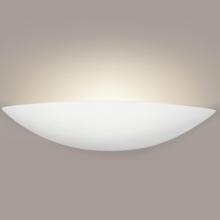 A-19 1203-2LEDE26-SY - Great Maui Wall Sconce: Sunflower Yellow (E26 Base Dimmable LED (Bulb included))