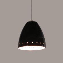 A-19 LVMP02-BG-LEDMR16 - Realm Low Voltage Mini Pendant Black Gloss (12V Dimmable MR16 LED (Bulb included))