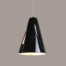 A-19 LVMP05-BG-LEDMR16 - Whirl Low Voltage Mini Pendant Black Gloss (12V Dimmable MR16 LED (Bulb included))