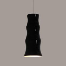 A-19 LVMP08-BG - Chambers Low Voltage Mini Pendant Black Gloss