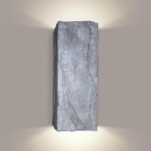 A-19 N18031-GR-WETST-1LEDE26 - Stone Wall Sconce Grey (Wet Sealed Top, E26 Base LED (Bulb included))