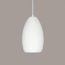 A-19 P1503-A5-BCC - Grenada Pendant: Brick (Black Cord & Canopy)