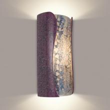 A-19 RE120-PJ-MSH-WET - Lava Wall Sconce Plum Jam and Multi Sapphire (Outdoor/WET Location)