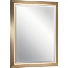 Kichler 41011CPZ - 24&#34; Rectangular Mirror in Champagne Bronze