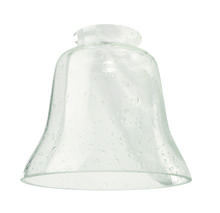 Craftmade 391 - 2 1/4&#34; Glass- Clear /Seeded, Bell