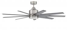 Craftmade CHP60BNK9 - 60&#34; Champion in Brushed Polished Nickel w/ Brushed Nickel/Flat Black Blades