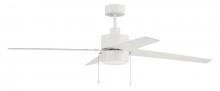 Craftmade TEA52W4 - 52" Teana in White w/ White Blades