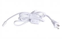 Craftmade CPK11-PG6-W - 6&#39; Under Cabinet Puck Cord and Plug in White