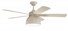 Craftmade VEN52CW5 - 52&#34; Ventura in Cottage White w/ Cottage White/Dark Driftwood Blades