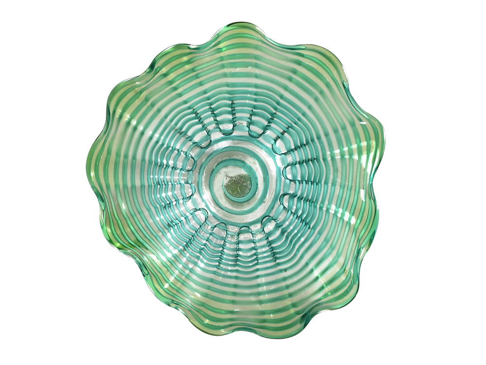 Waterfront 16&#34; Hand Blown Art Glass Wall Décor